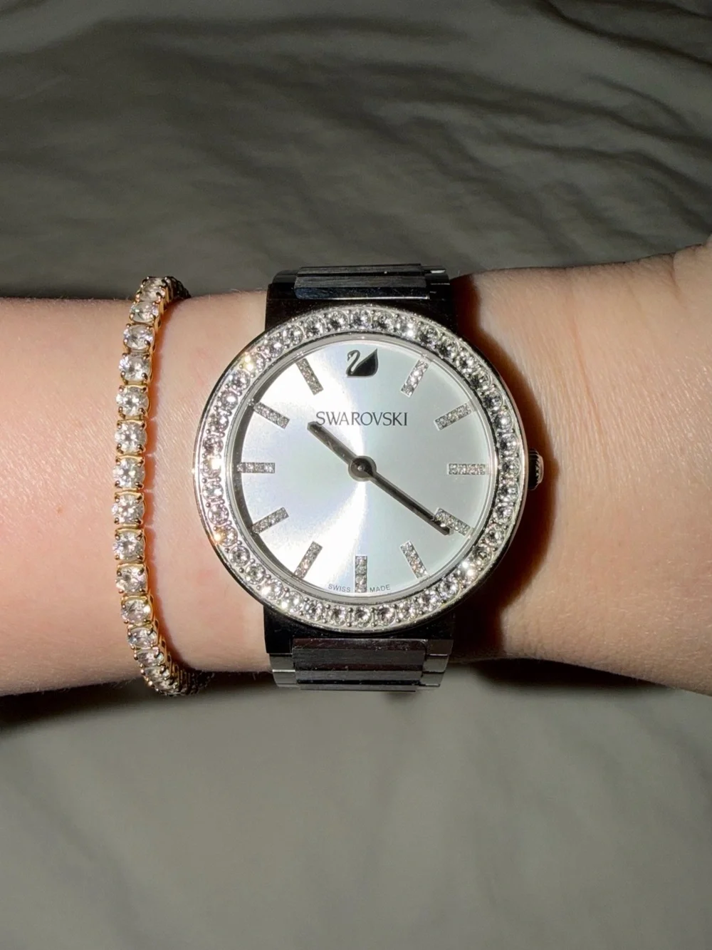 Swarovski Citra Sphere Stainless Steel Watch